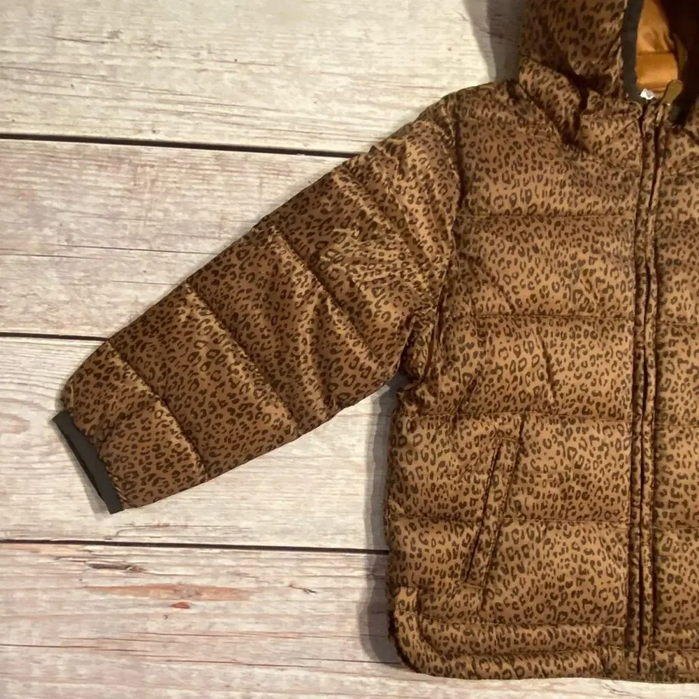 📌GAP • Leopard • Puffer • Jacket
